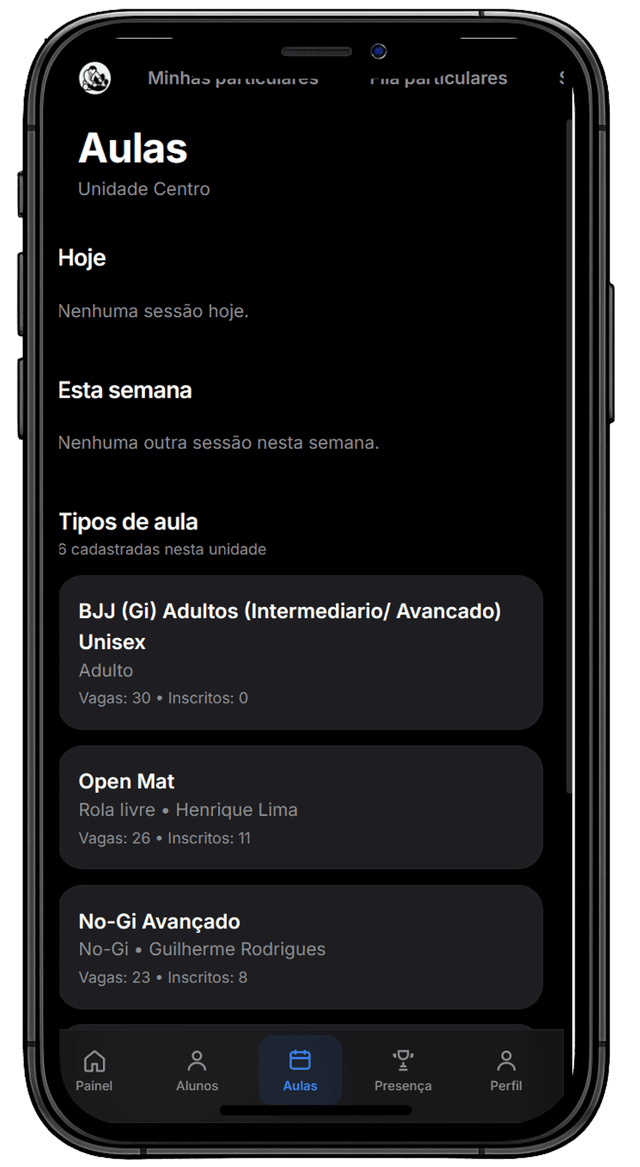 Biblioteca de técnicas no app OSS365